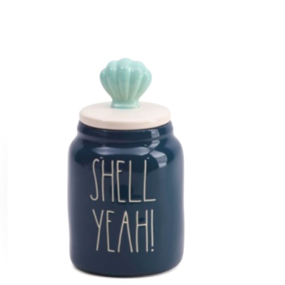 Rae Dunn Shell Yeah Jar